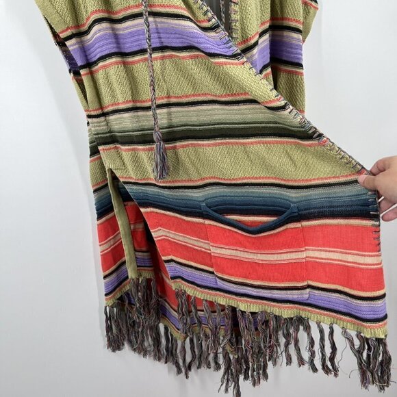 Moth Calexico Fringe Poncho M/L - Picture 8 of 13